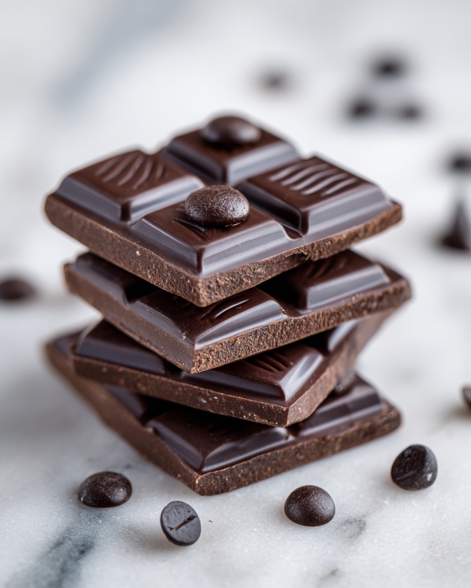 Homemade Chocolate Bars Recipe - Recipe Image