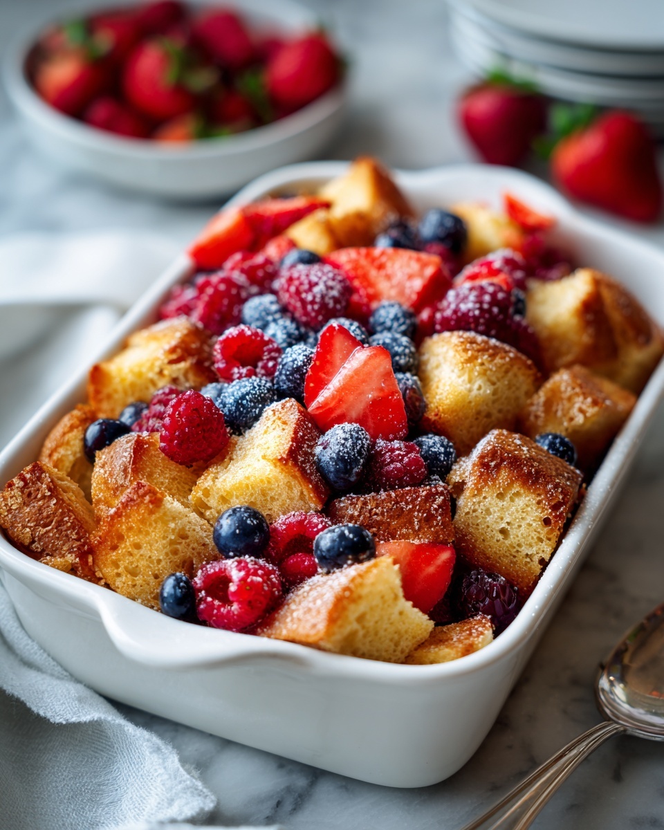 Berry Croissant Bake Recipe - Recipe Image