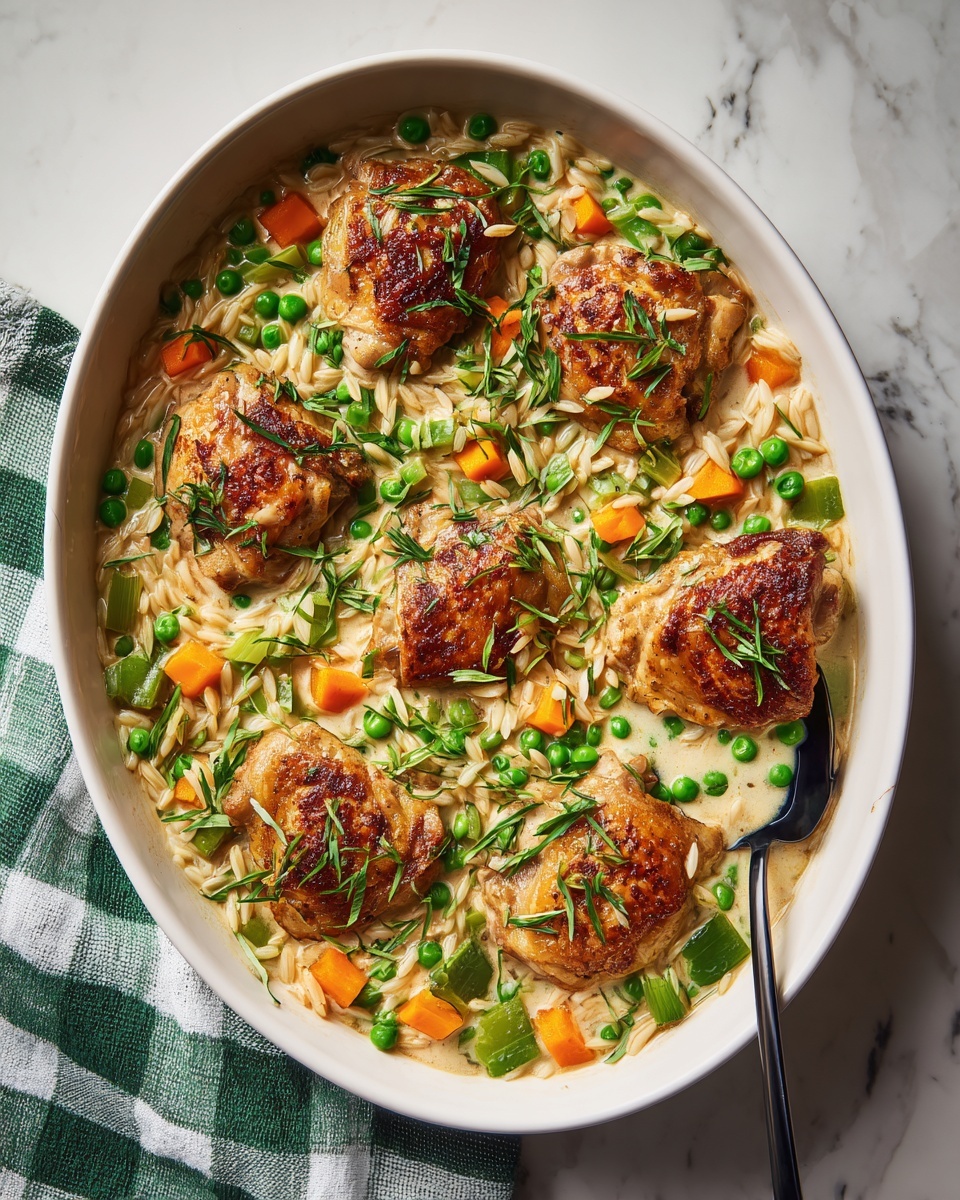 Chicken Thighs in a Mustard Tarragon and Grape Pan Sauce Recipe - Recipe Image