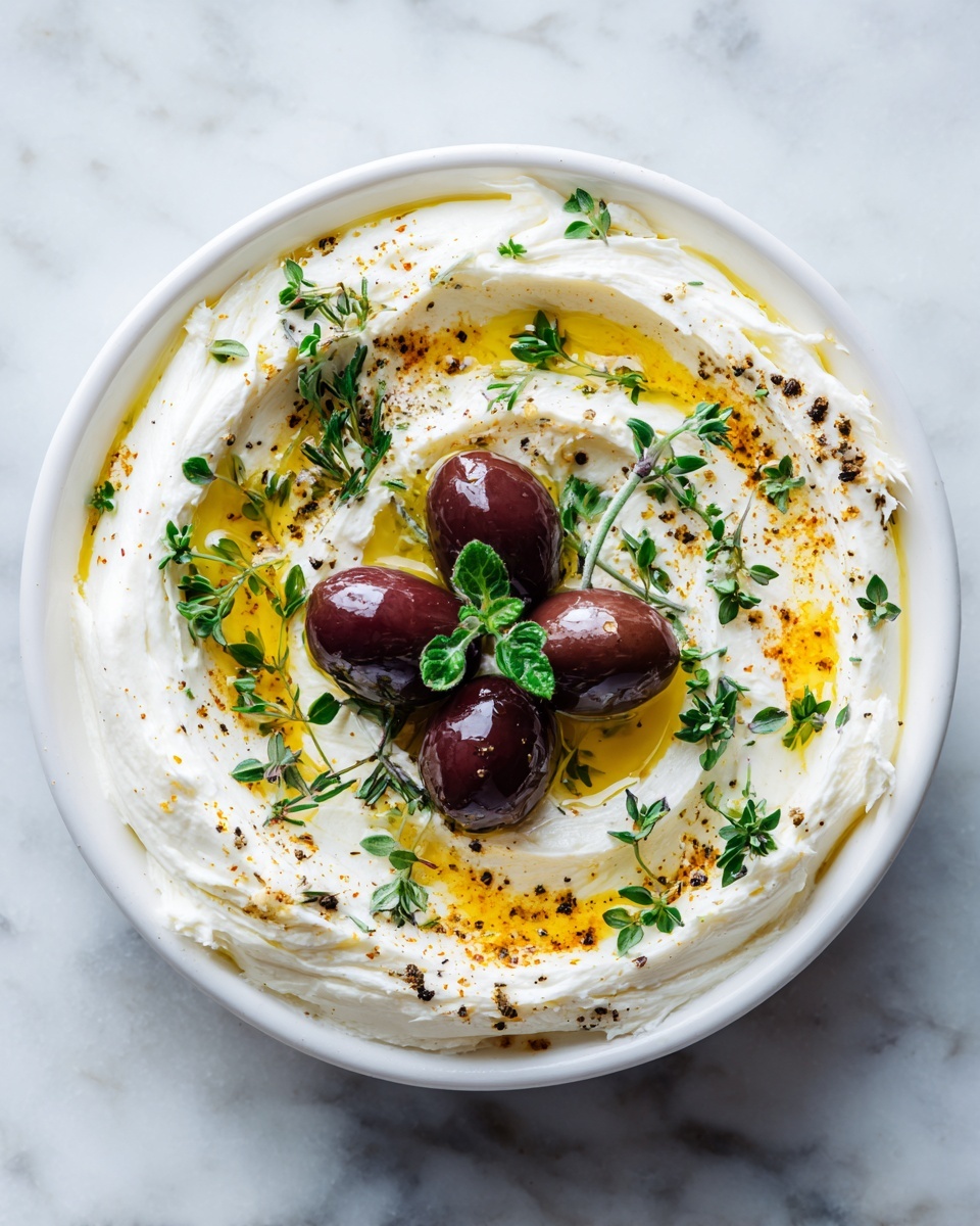 Whipped Feta with Tangy Olives Recipe - Recipe Image