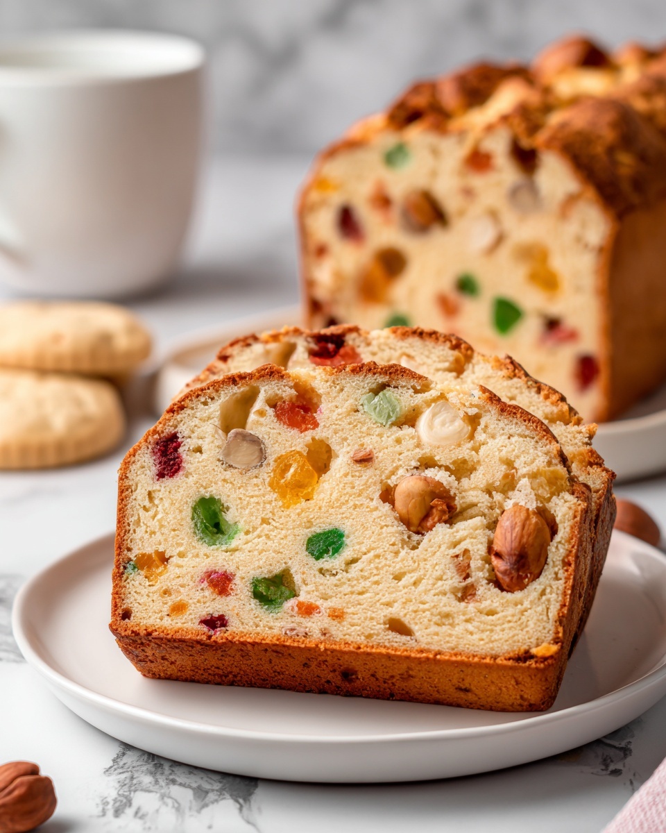 Easy Apricot and Walnut Fruitcake Recipe - Recipe Image