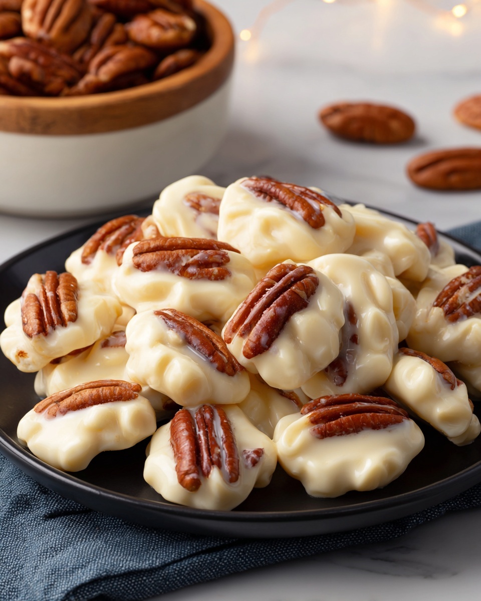 Easy Vanilla Pecan Pralines Recipe - Recipe Image