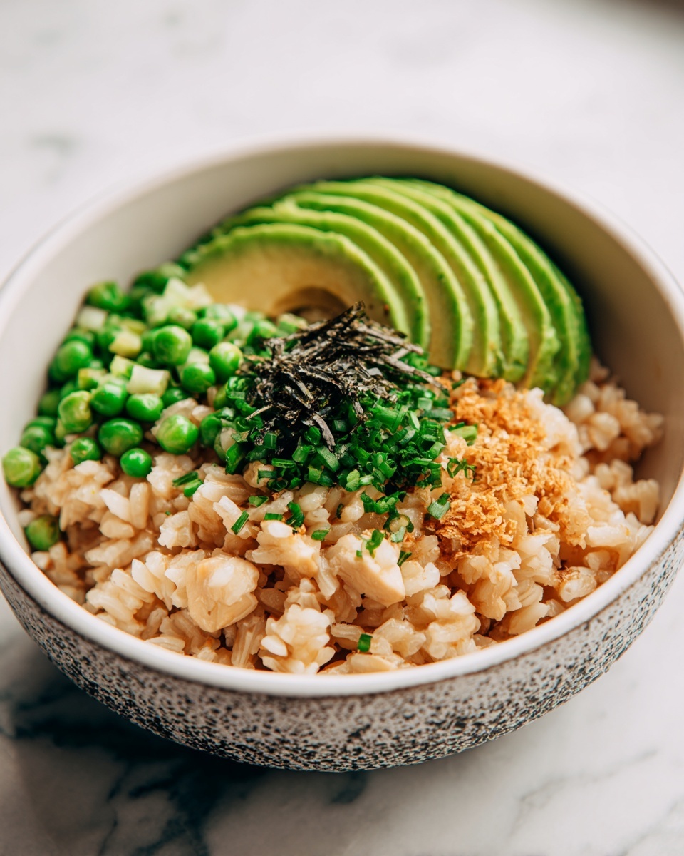 Tuna Avocado Crispy Rice Salad Recipe - Recipe Image