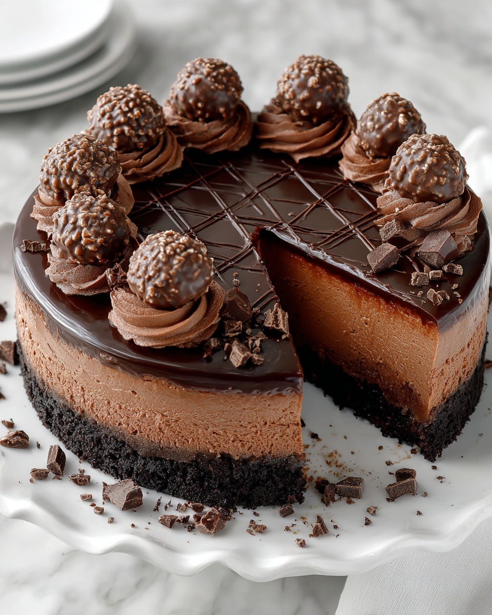 Nutella Cheesecake Recipe - Recipe Image