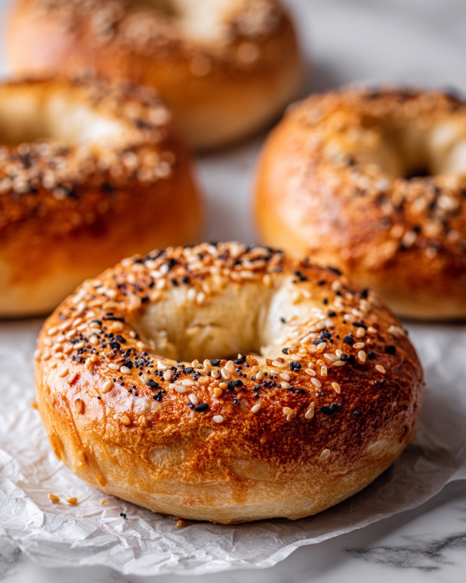 Easy Homemade Greek Yogurt Bagels Recipe - Recipe Image
