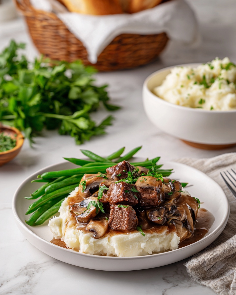 No-Peek Beef Tips Recipe - Recipe Image