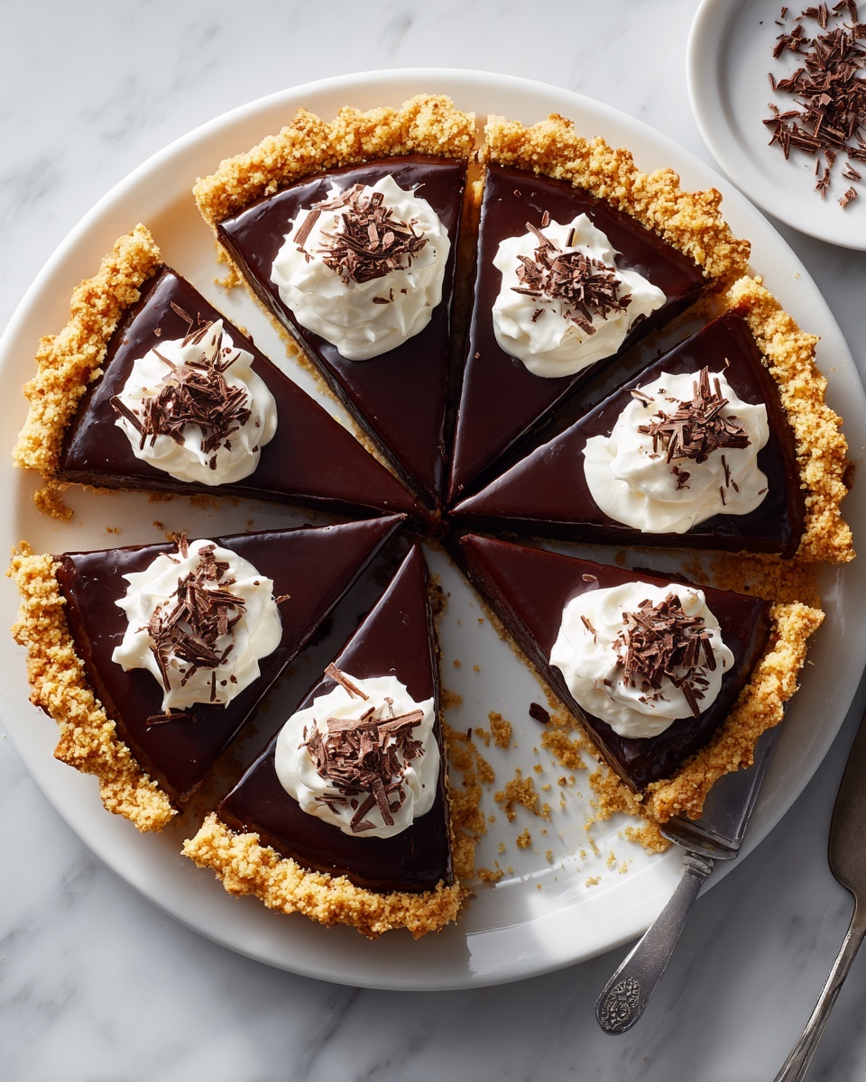 Fudgy Chocolate Brownie Pie Recipe - Recipe Image
