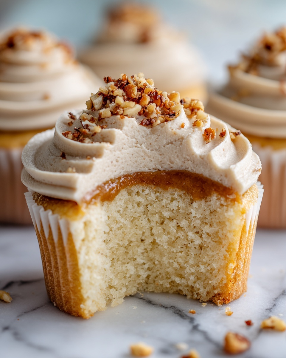 Churro Caramel Crunch Cupcakes Recipe - Recipe Image