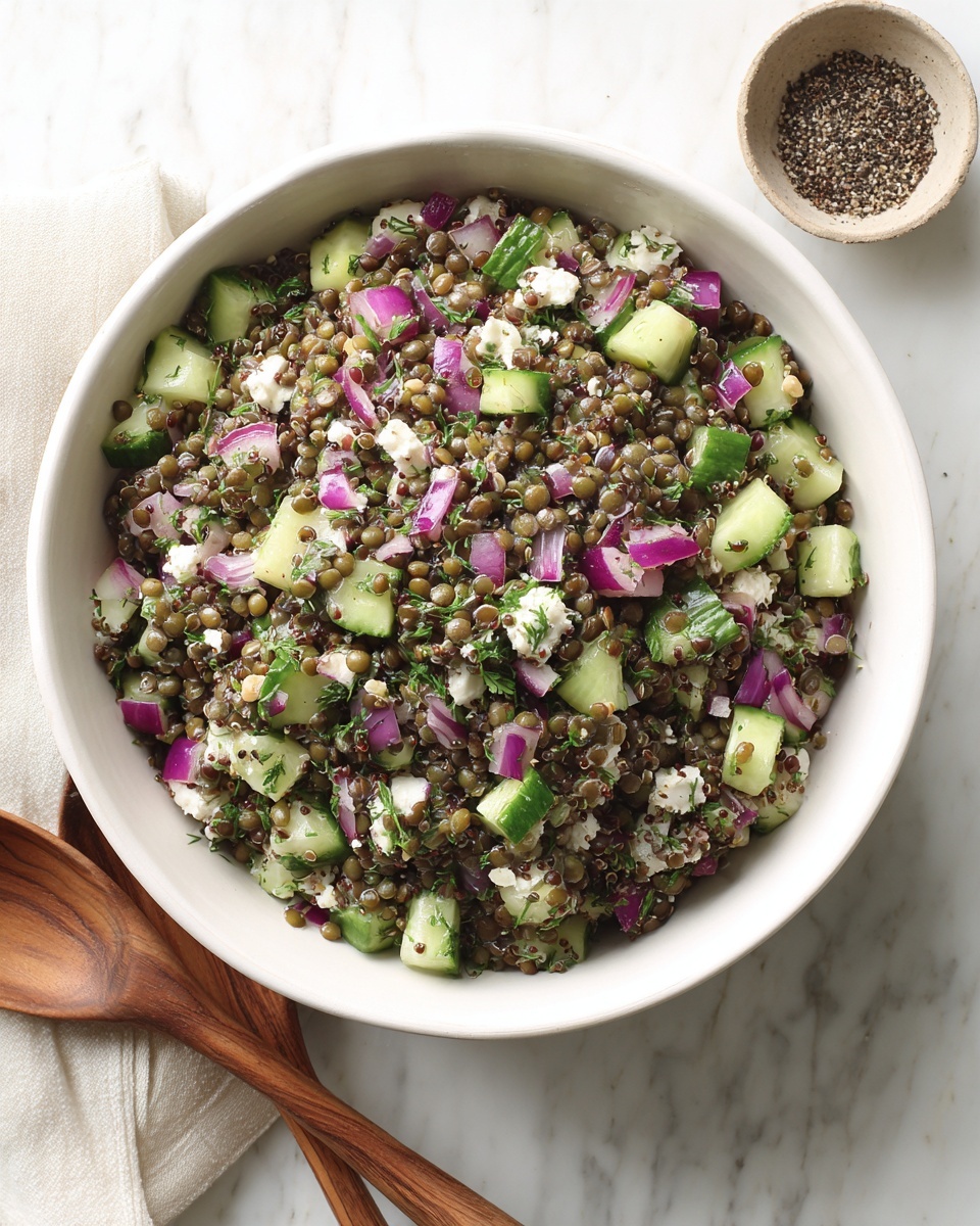 Quinoa and Lentil Salad Recipe - Recipe Image