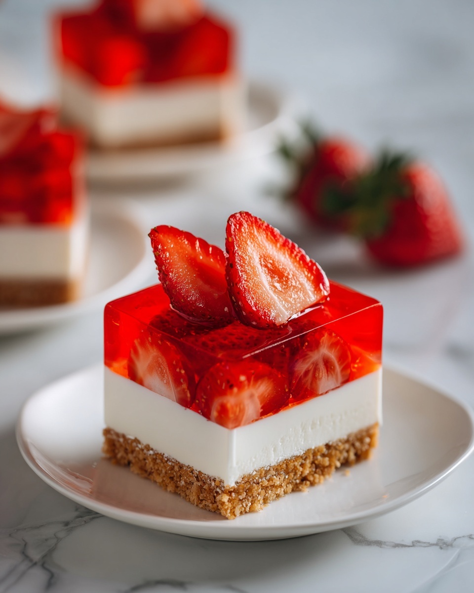 Strawberry Pretzel Salad Recipe - Recipe Image