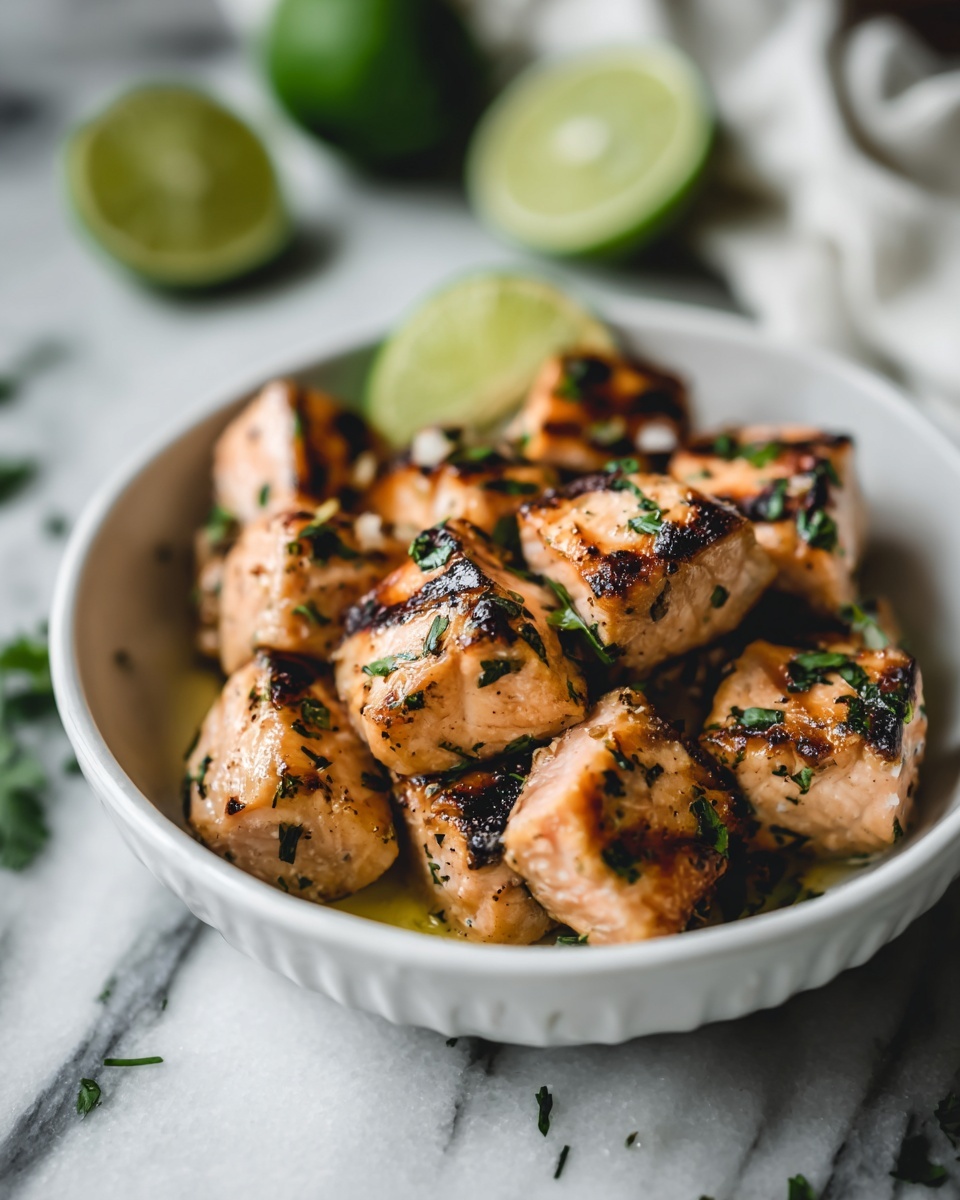 Air Fryer Bang Bang Salmon Bites Recipe - Recipe Image