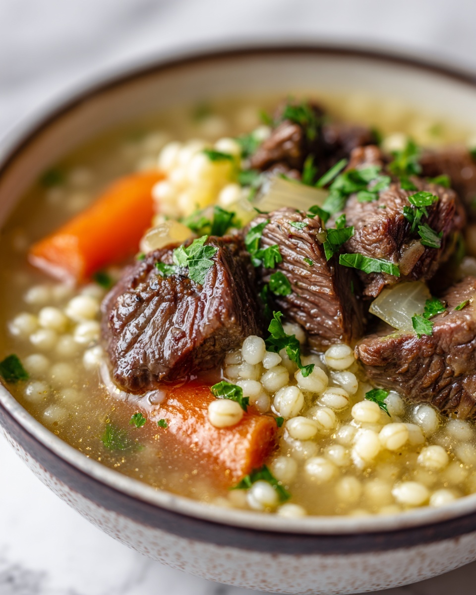Beef and Barley Soup Recipe - Recipe Image