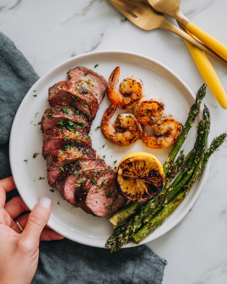 Surf & Turf with Chimichurri Recipe - Recipe Image