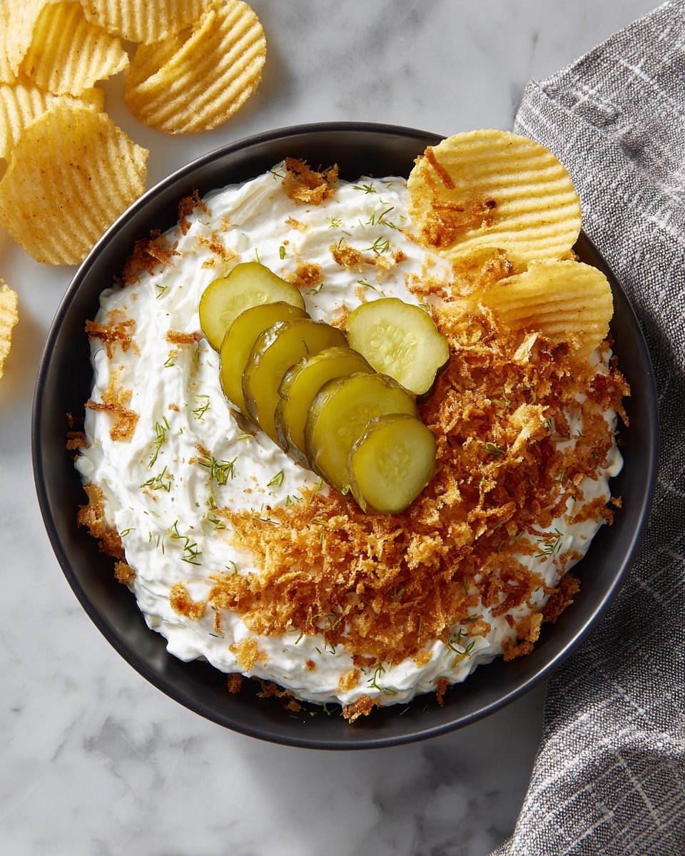 Fried Pickle Ranch Dip Recipe - Recipe Image