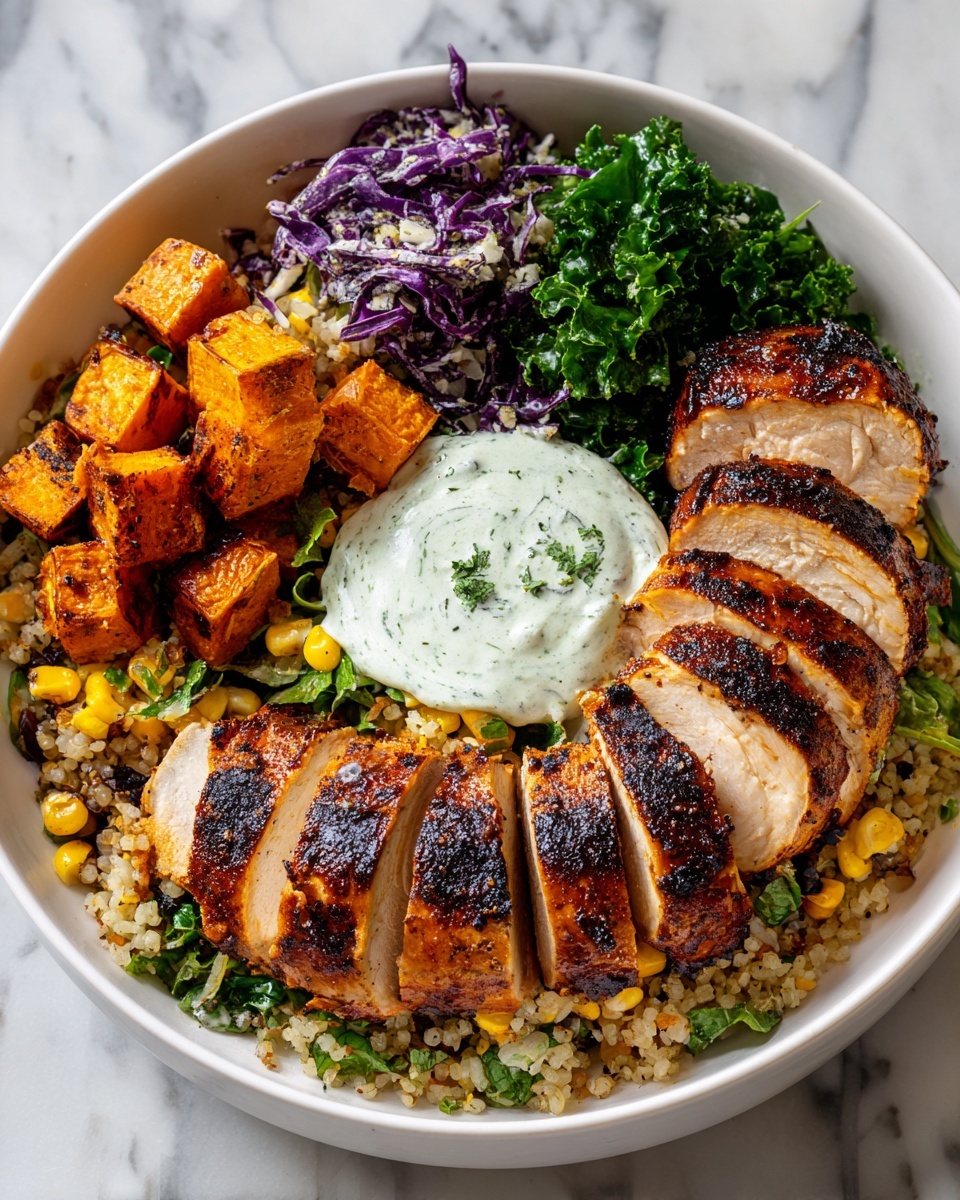 Blackened Chicken and Sweet Potato Bowls Recipe - Recipe Image