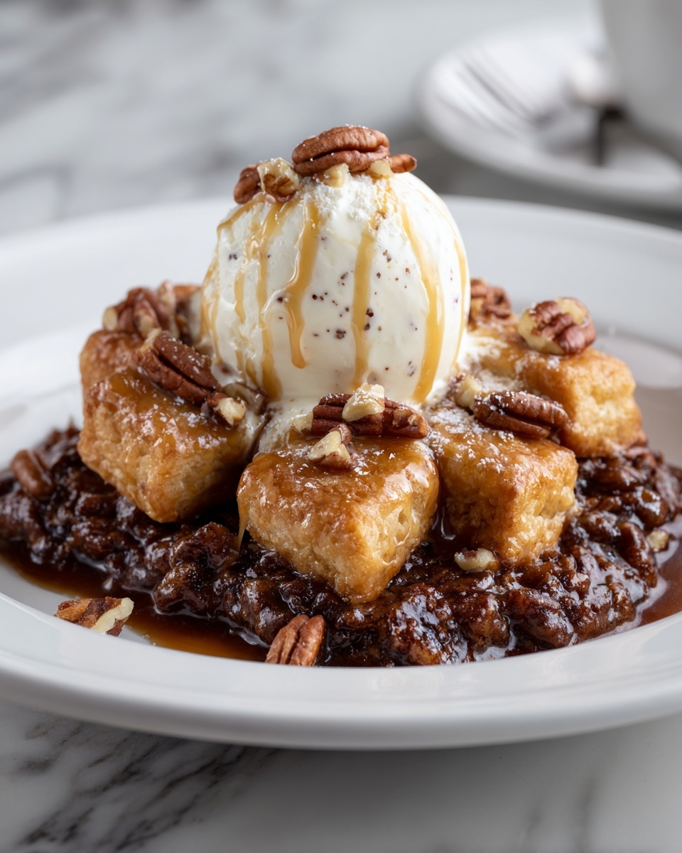 Pecan Pie Cobbler Recipe - Recipe Image