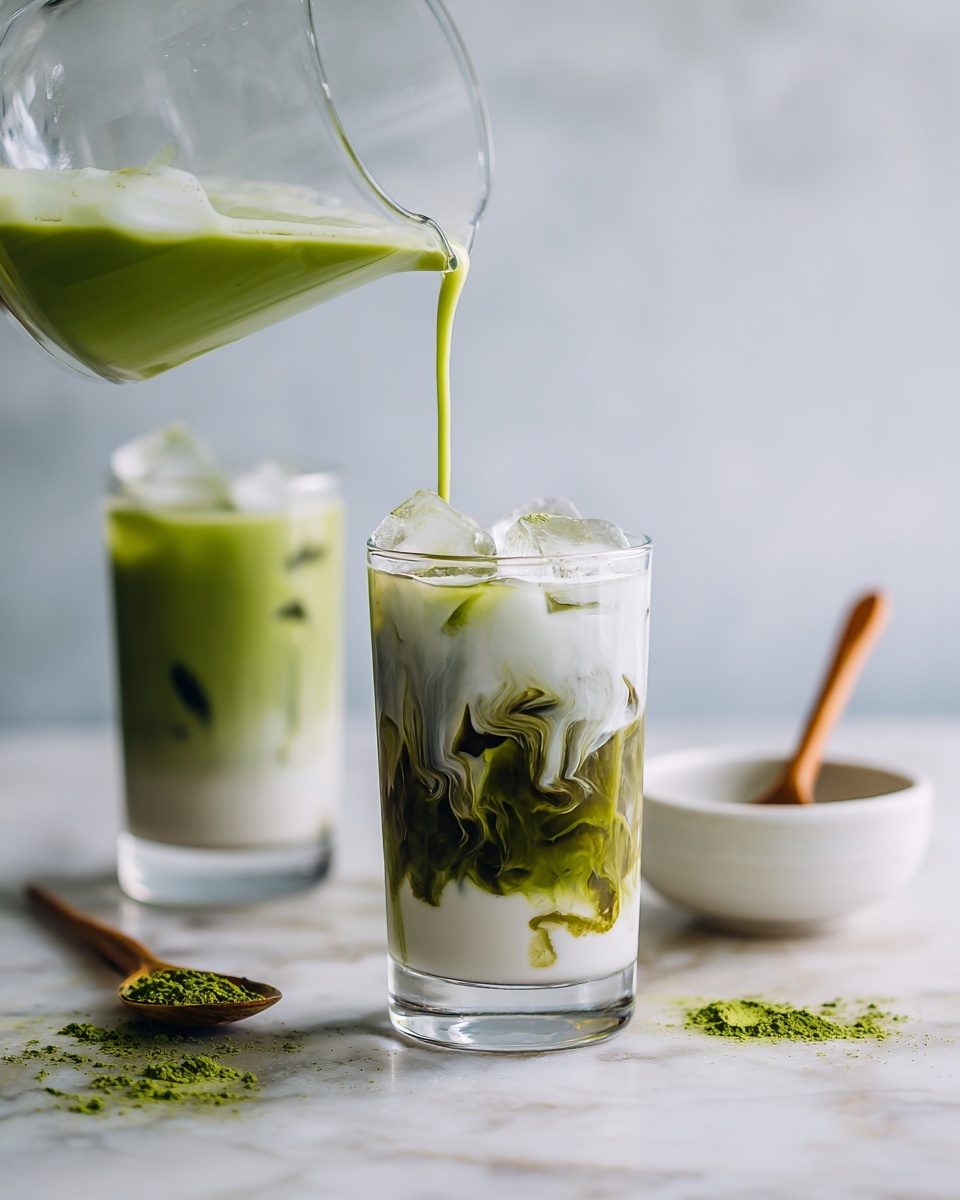 Iced Matcha Latte Recipe - Recipe Image