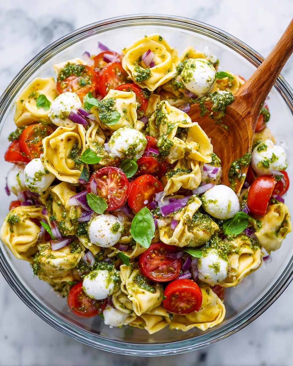 Tortellini Pasta Salad Recipe - Recipe Image
