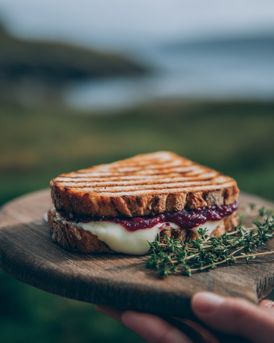 Balsamic Blackberry Bliss Grilled Cheese Recipe - Recipe Image