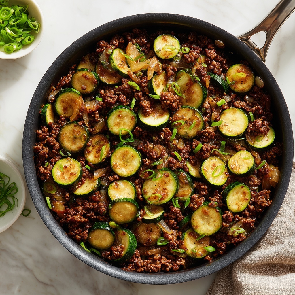 Ground Turkey Zucchini Stir-Fry Recipe - Recipe Image