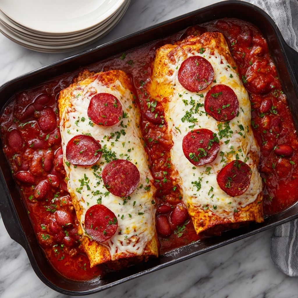 Pizza-Enchiladas Recipe - Recipe Image