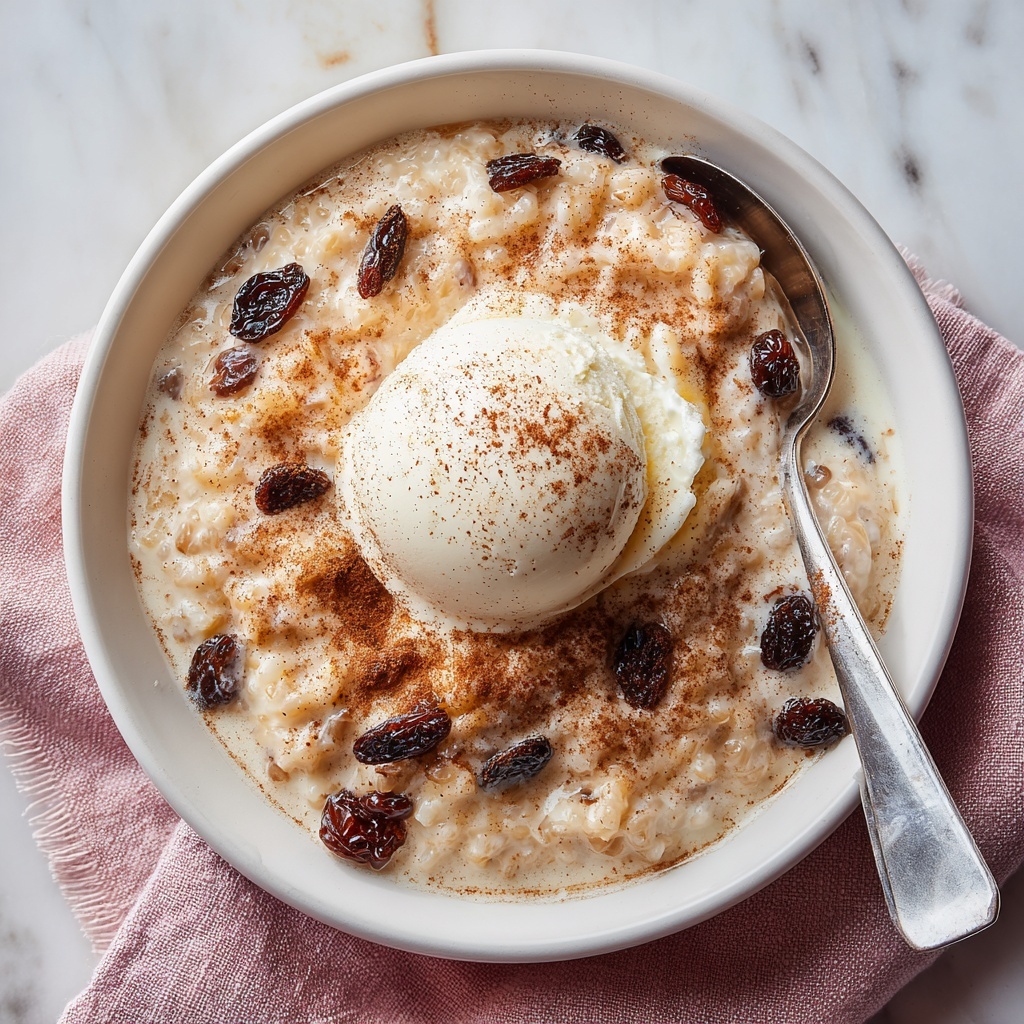 Creamy Cinnamon Rice Pudding (Really Easy!) Recipe - Recipe Image
