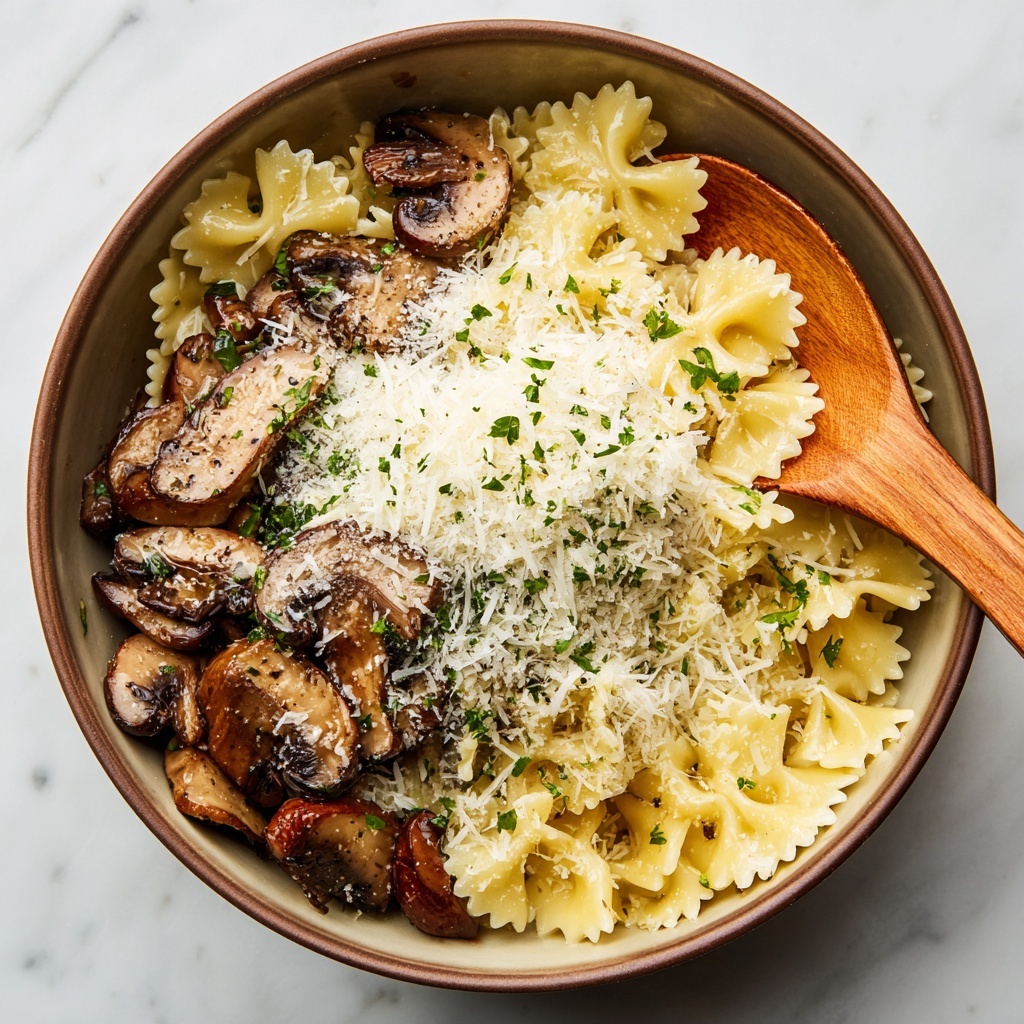 Pastina with Mushroom Leek Parmesan Broth Recipe - Recipe Image