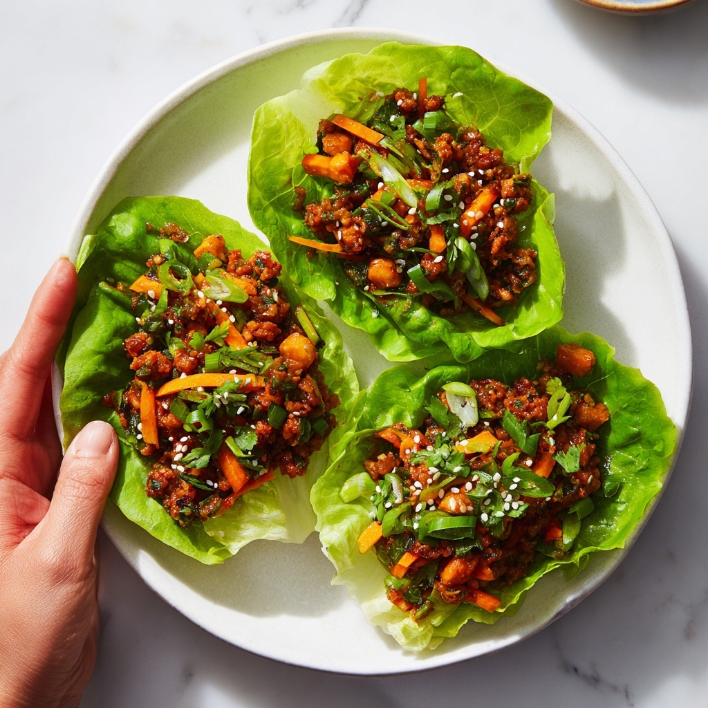 Thai Chicken Lettuce Wraps Recipe - Recipe Image