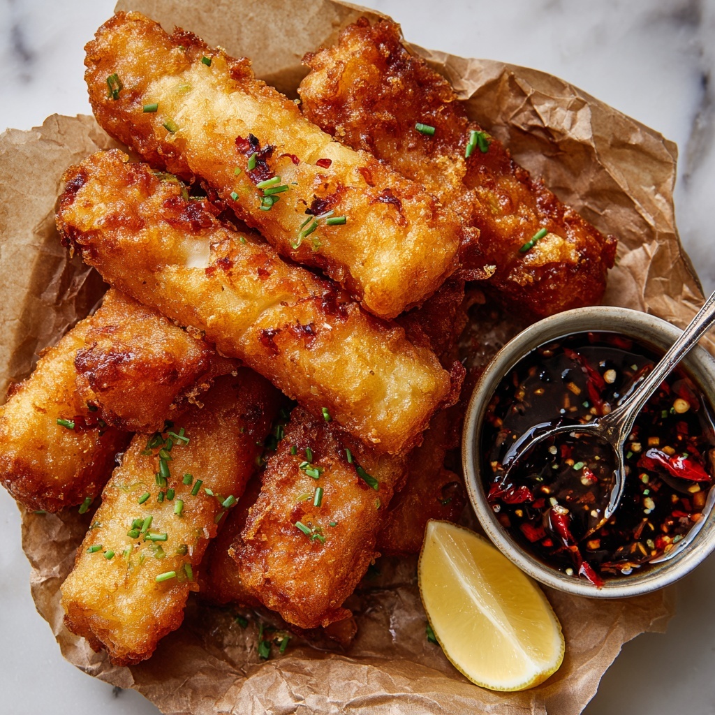 Crispy Hot Honey Salmon Tenders Recipe - Recipe Image