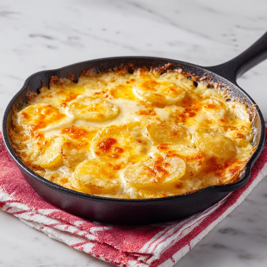 Cheesy Potato Meatball Casserole Recipe - Recipe Image