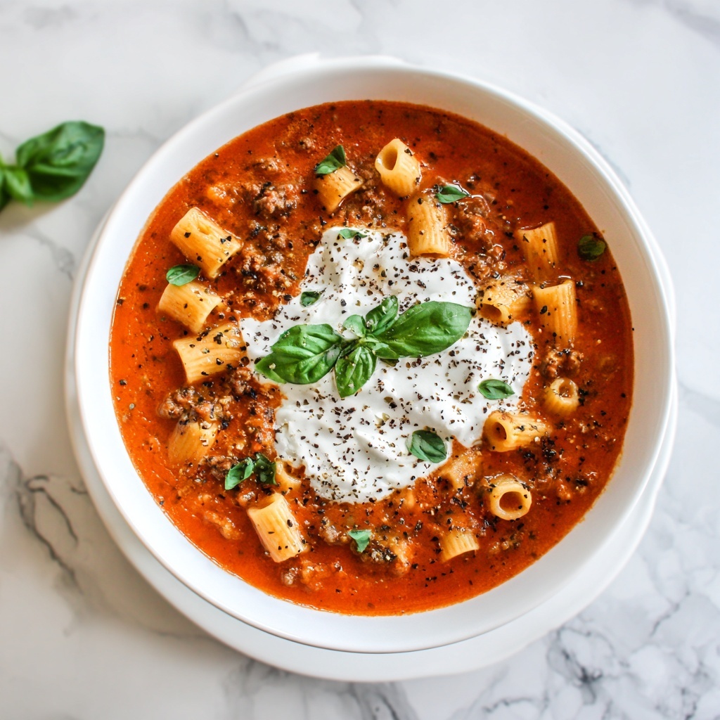 Lasagna Soup Recipe - Recipe Image