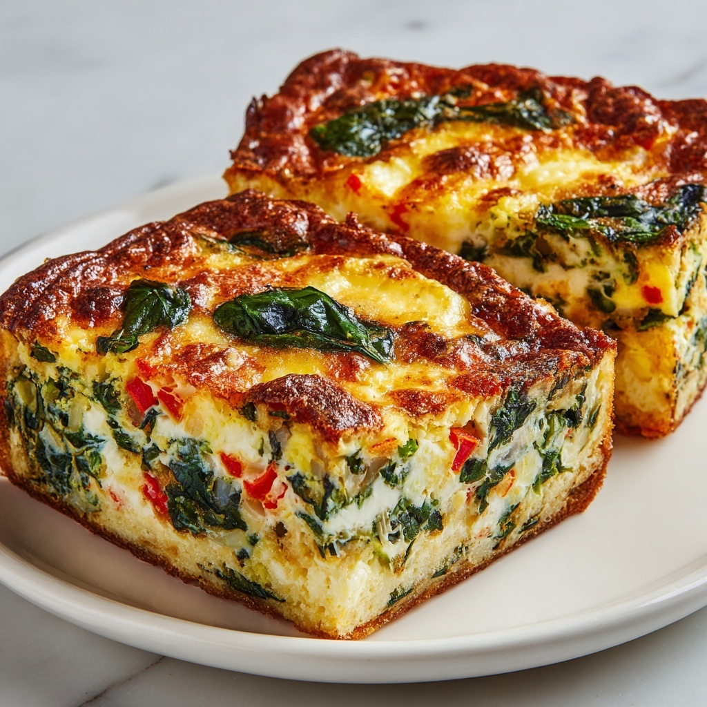 Vegetable and Gruyère Challah Strata Recipe - Recipe Image