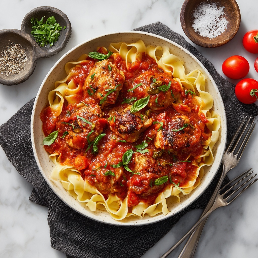 Slow Cooker Tomato Basil Chicken Recipe - Recipe Image