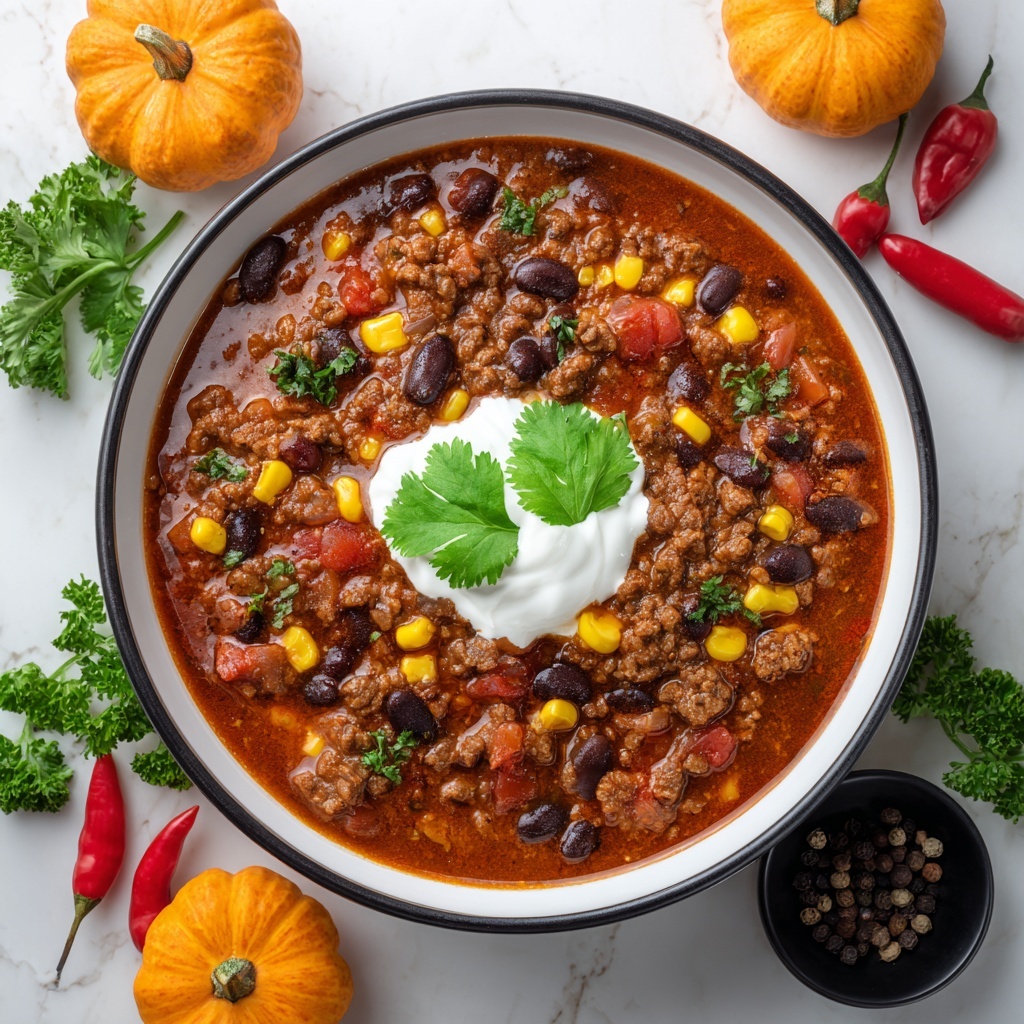 Hearty Pumpkin Chili Recipe - Recipe Image