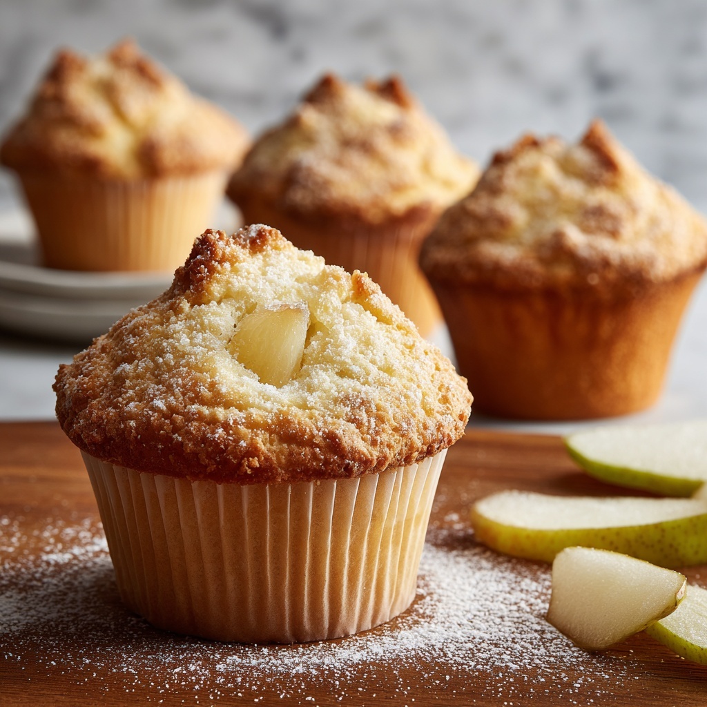 Spiced Pear Muffins Recipe - Recipe Image