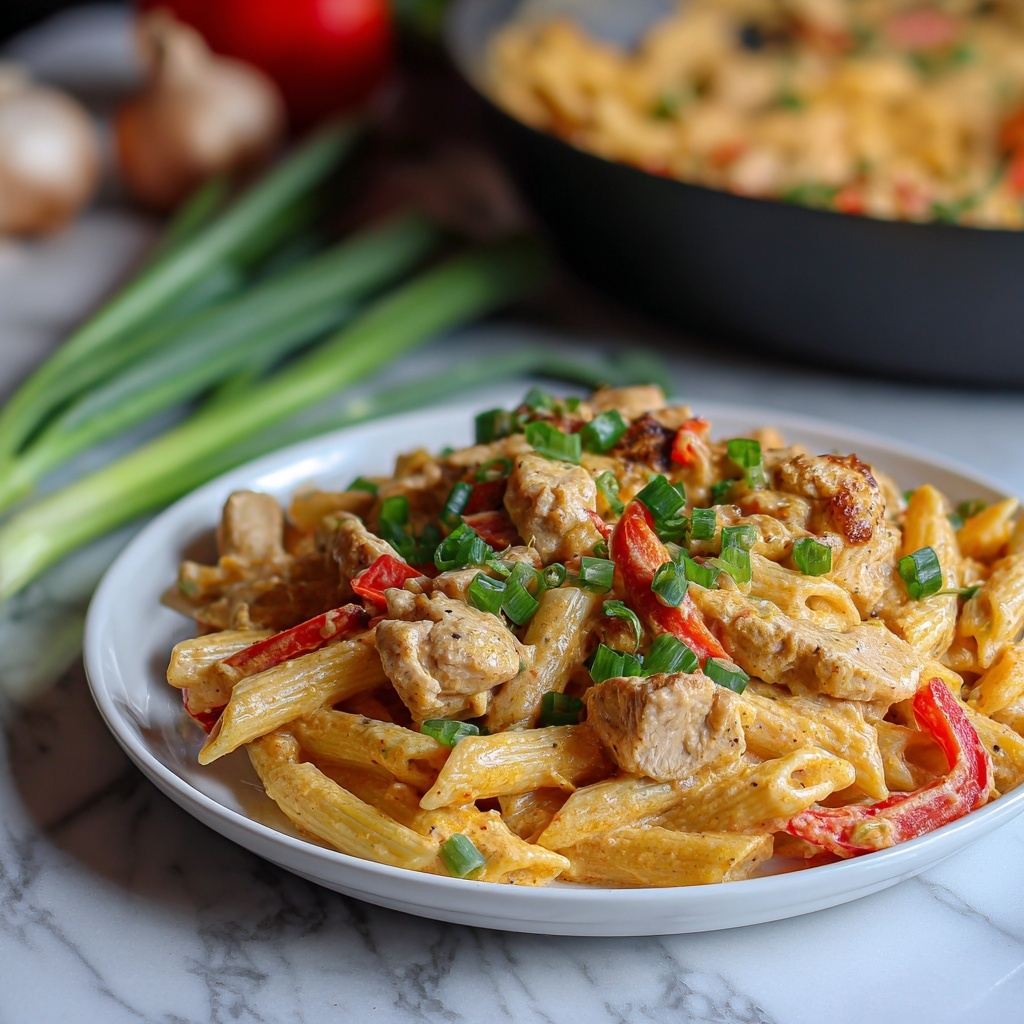Cajun Chicken Pasta Recipe - Recipe Image