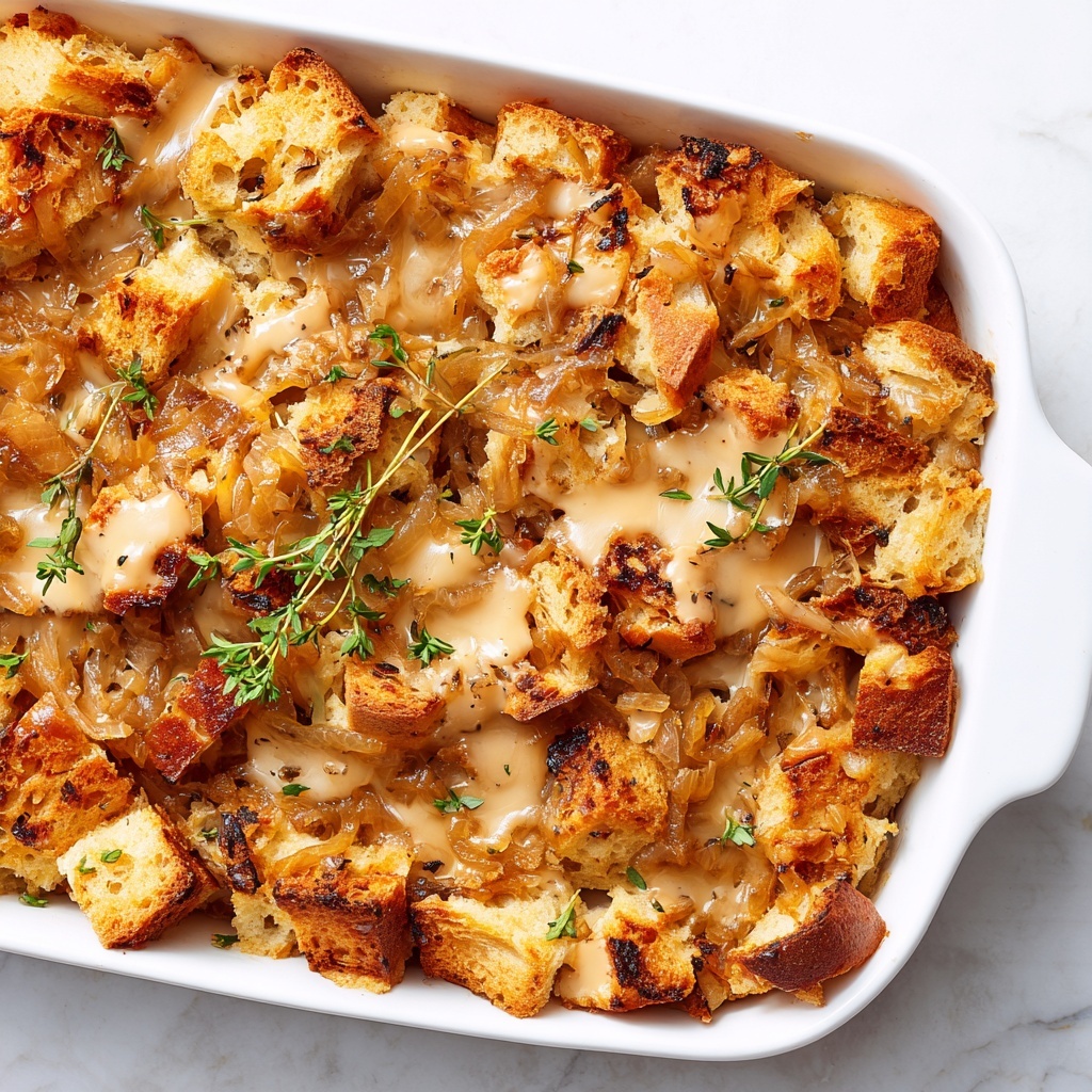 French Onion Mushroom Casserole Recipe - Recipe Image