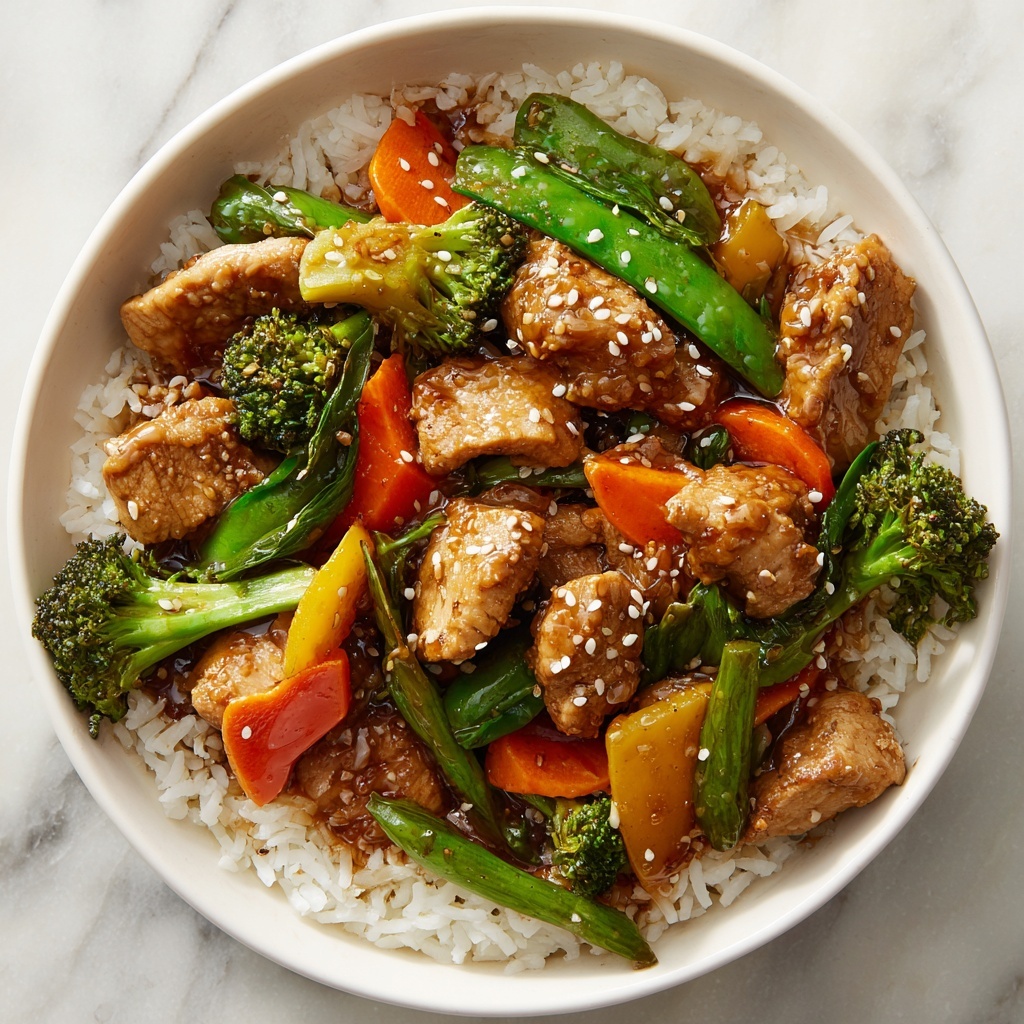 Quick and Easy Chicken Stir Fry with Vegetables Recipe - Recipe Image