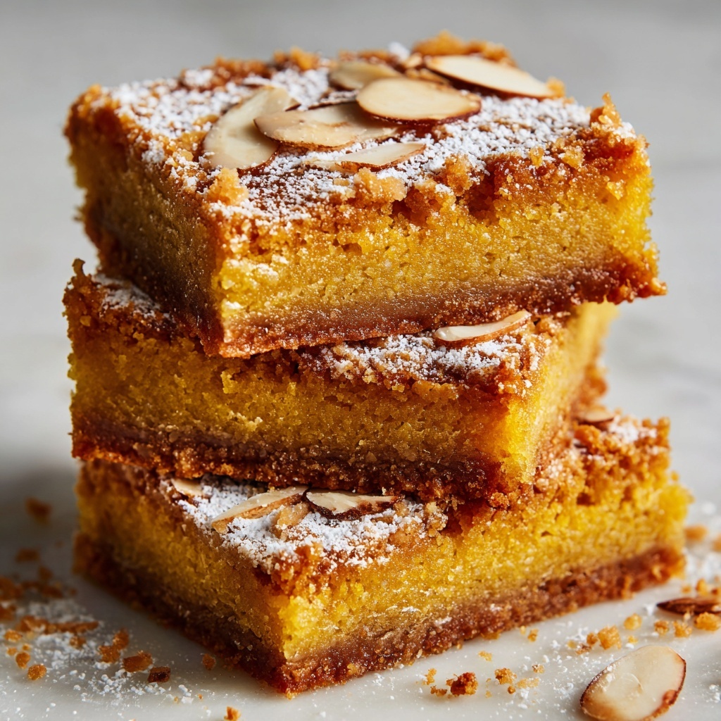 Almond Croissant Blondies Recipe - Recipe Image
