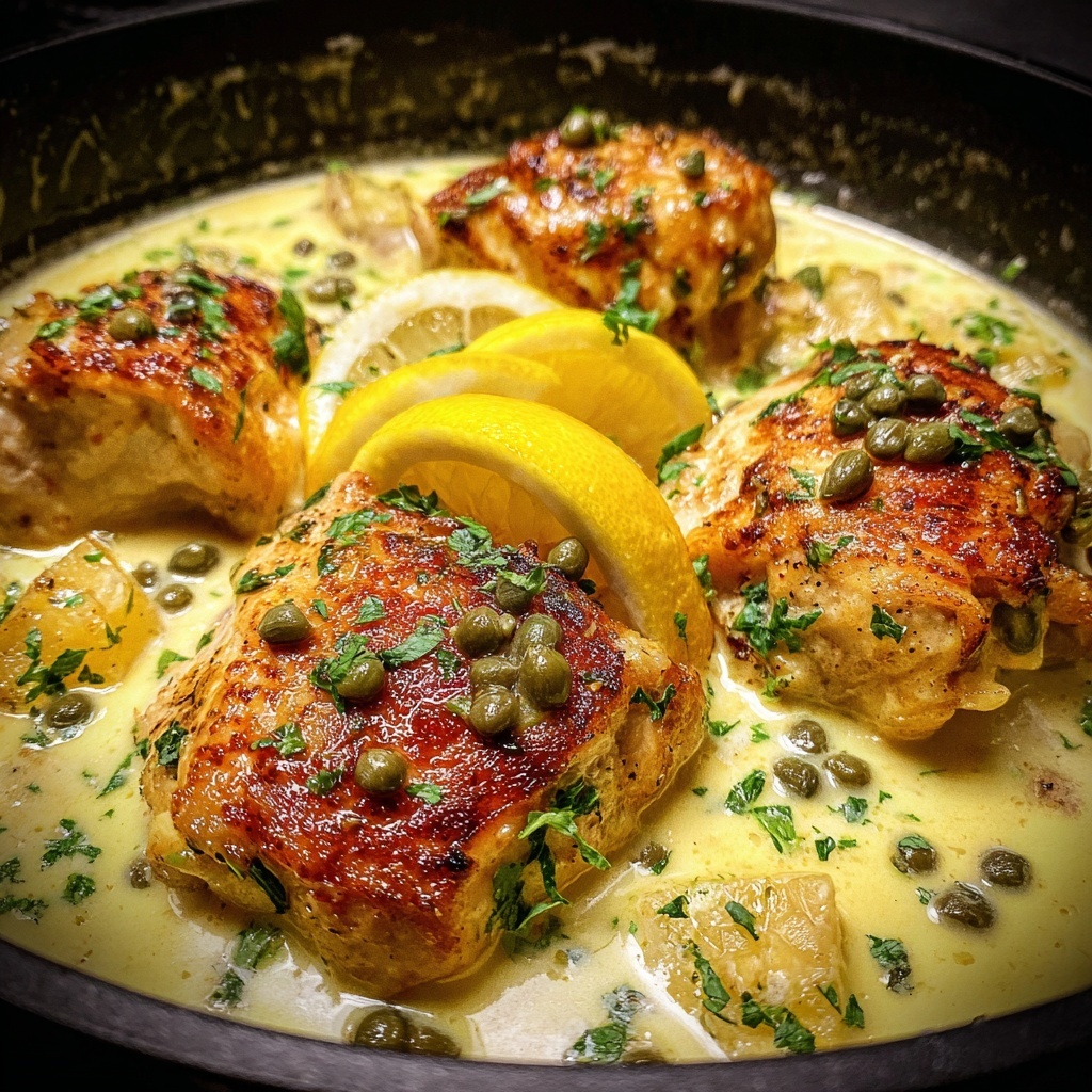 Easy Chicken Piccata Recipe - Recipe Image