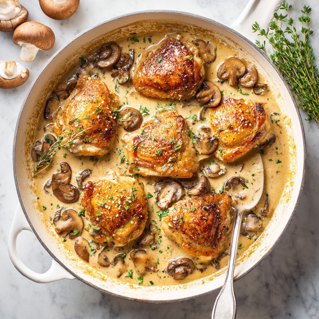 Chicken with Mushroom Sauce Recipe - Recipe Image