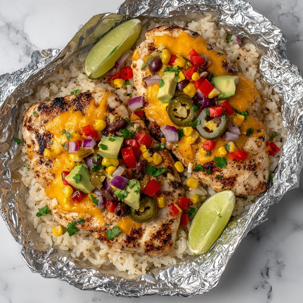 Santa Fe Chicken Foil Packets Recipe - Recipe Image