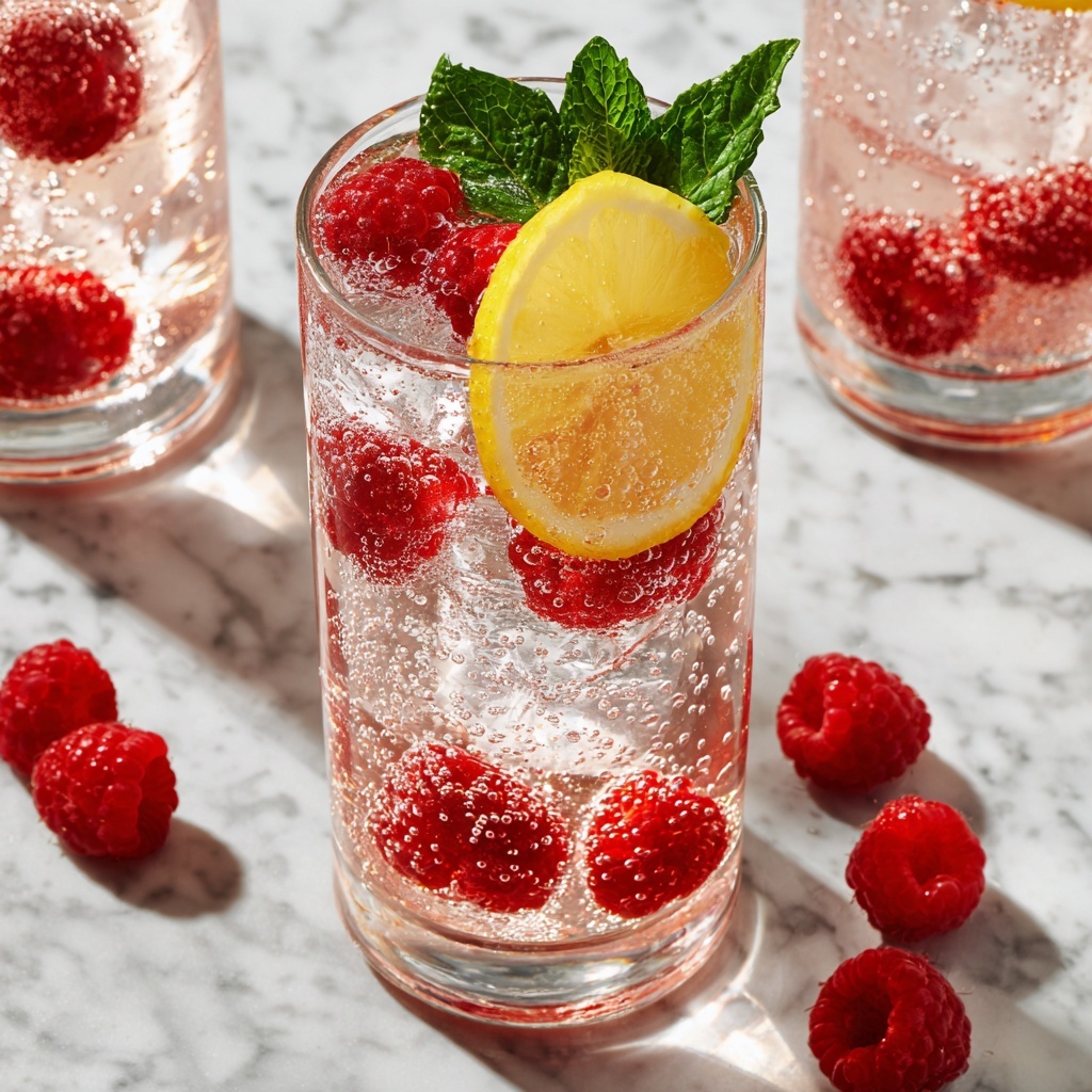 Sparkling Raspberry Lemonade: Refreshing Recipe for Summer Sips Recipe - Recipe Image