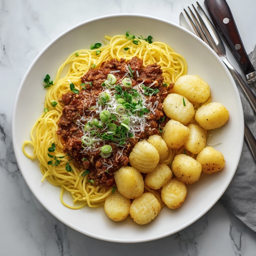 Gnocchi Bolognese Recipe - Recipe Image
