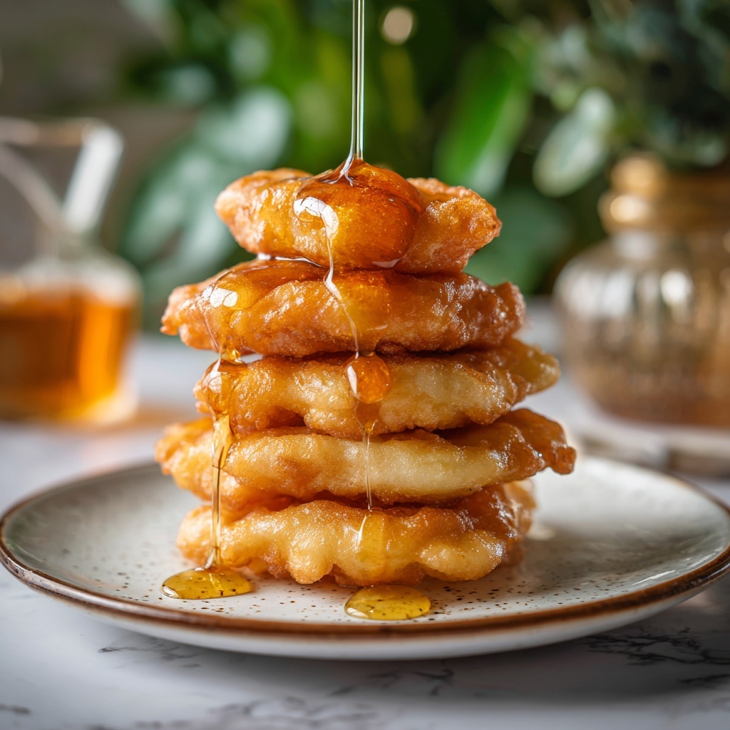 Fried Honey Fritters Recipe - Recipe Image