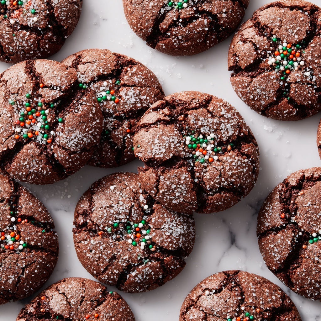 Chocolate Sugar Cookies Recipe - Recipe Image