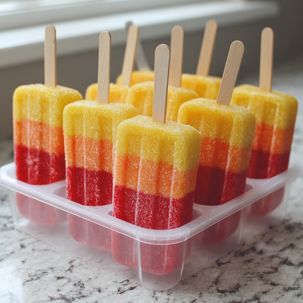 Fruit Popsicles: A Refreshing and Healthy Treat for All Ages Recipe - Recipe Image
