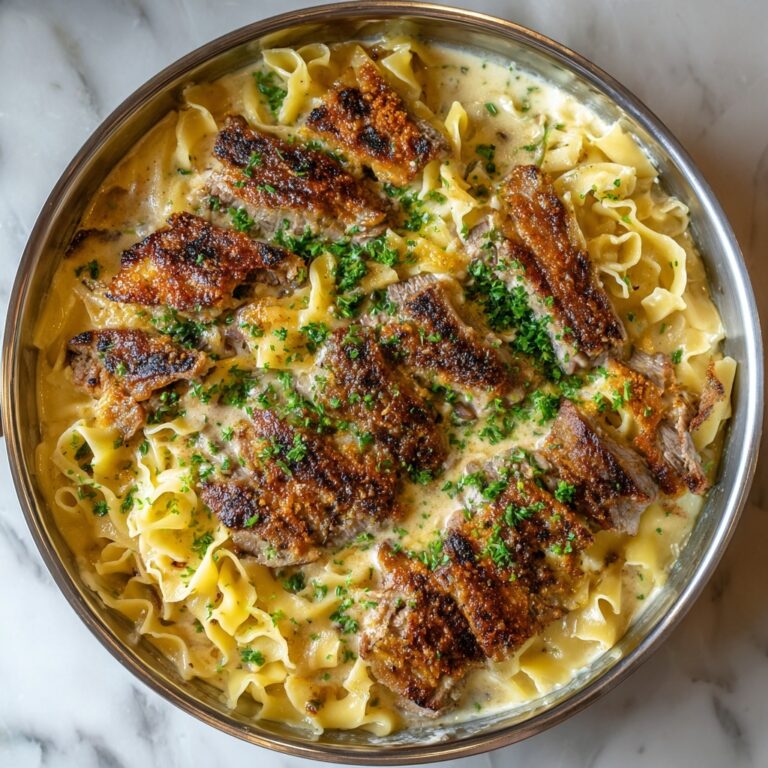Crispy Chicken Fettuccine Alfredo Recipe