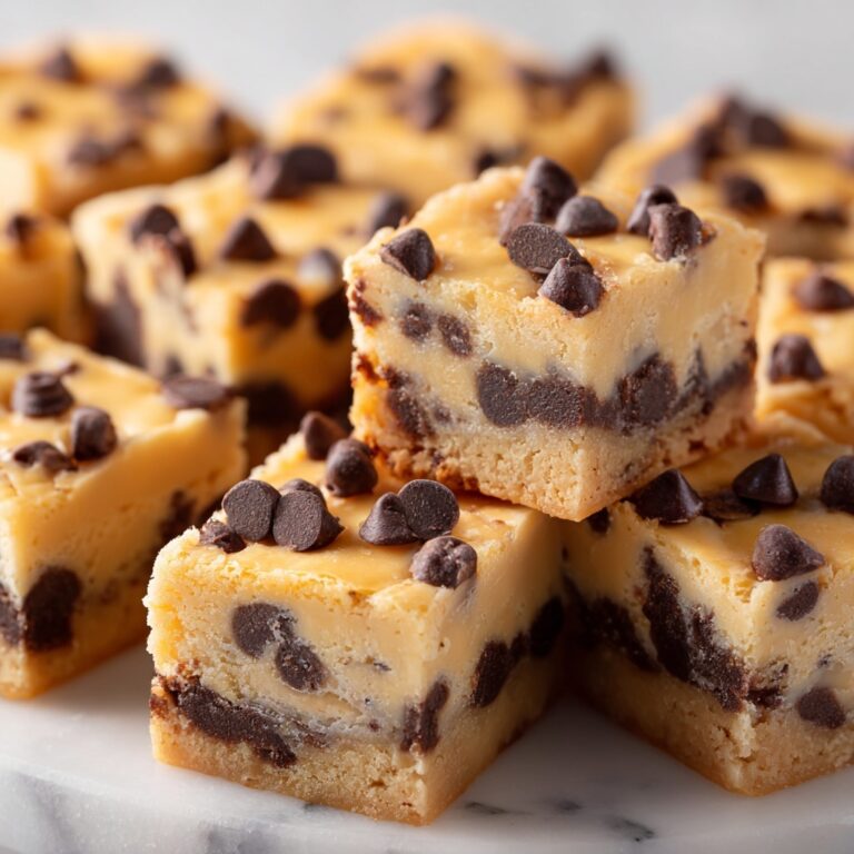 Peanut Butter Chocolate Chip Cookie Bars Recipe