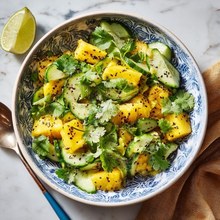 Pineapple Cucumber Salad Recipe